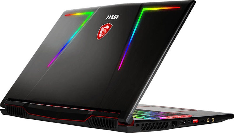 'Top Gaming Laptops - RGB Performance Machines for Gamers' "Gaming laptop with colorful RGB keyboard lighting for competitive gaming performance"