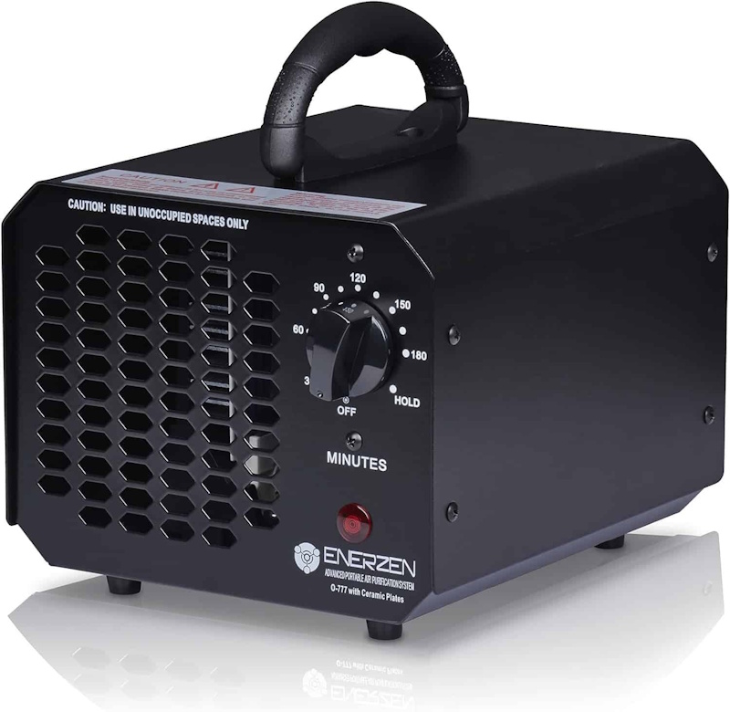 Laboratory equipment testing ionic air purifier ozone generation levels and particle removal effectiveness comparing performance against HEPA filtration systems for vehicle cabin air quality - InfoProds 2026