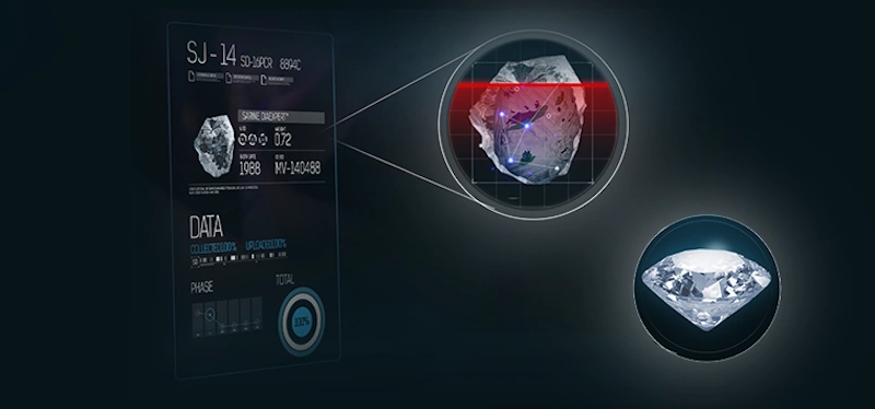 Blockchain Diamond Certification Future Technology Blockchain technology diamond certification showing transparent provenance tracking and fraud prevention - future valuation InfoProds 2026