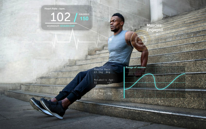 Fitness tracker displaying essential features step counting heart rate sleep tracking and activity monitoring