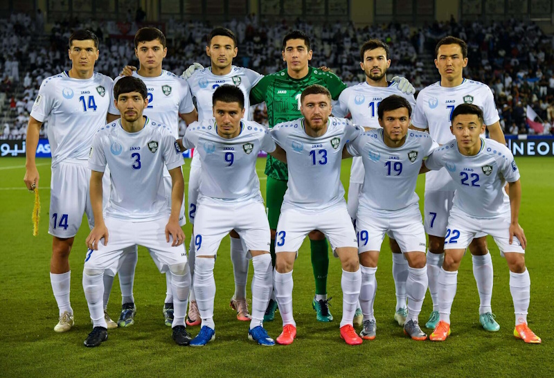 Uzbekistan 'World Cup Debut Nations 2026 - Jordan Uzbekistan Cape Verde Curaçao Historic Qualification Jordan Uzbekistan Cape Verde Curaçao flags celebrating first World Cup qualification historic achievement