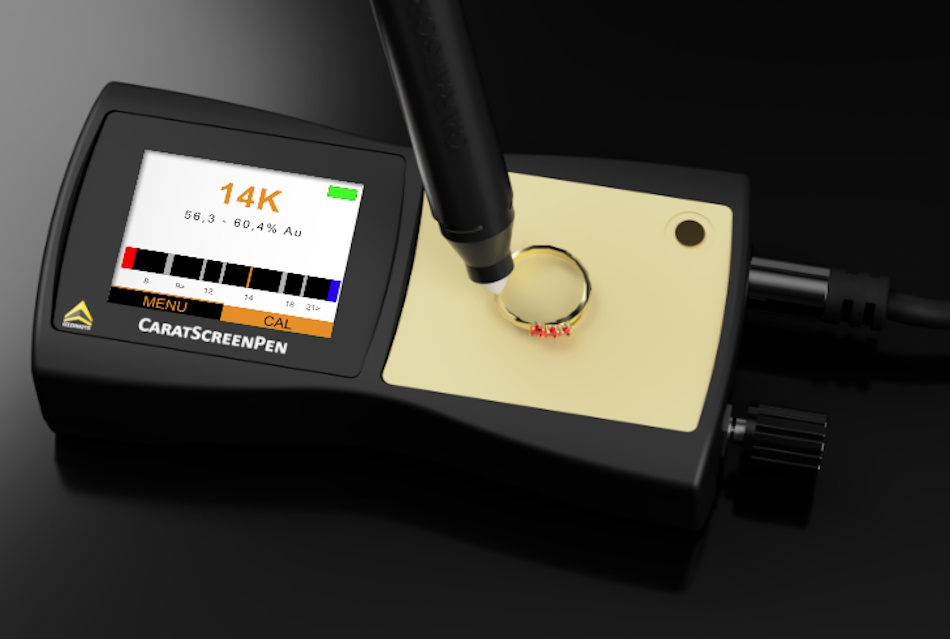 Professional gold testing equipment for purity verification Professional gold testing equipment including electronic testers acid test kits and jewelers tools for verifying gold purity and karat authenticity InfoProds 2026