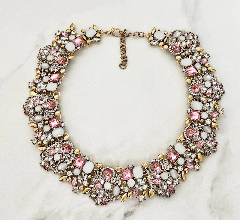 Statement Necklaces - Chunky Chains and Bold Collar Designs Bold statement necklaces including chunky chains collar necklaces and pendant pieces