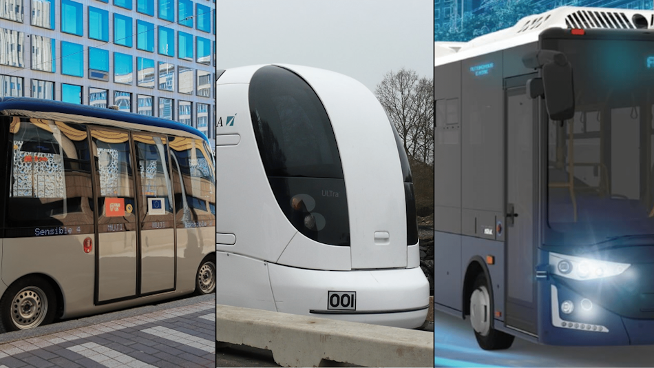 A modern urban street scene featuring numerous self-driving robot taxis, including Waymo, Zoox, and Tesla vehicles, operating alongside traditional traffic, represents the anticipated future of transportation and the Mobility-as-a-Service revolution in major cities – InfoProds Guide to the Future of Autonomous Vehicles 2026