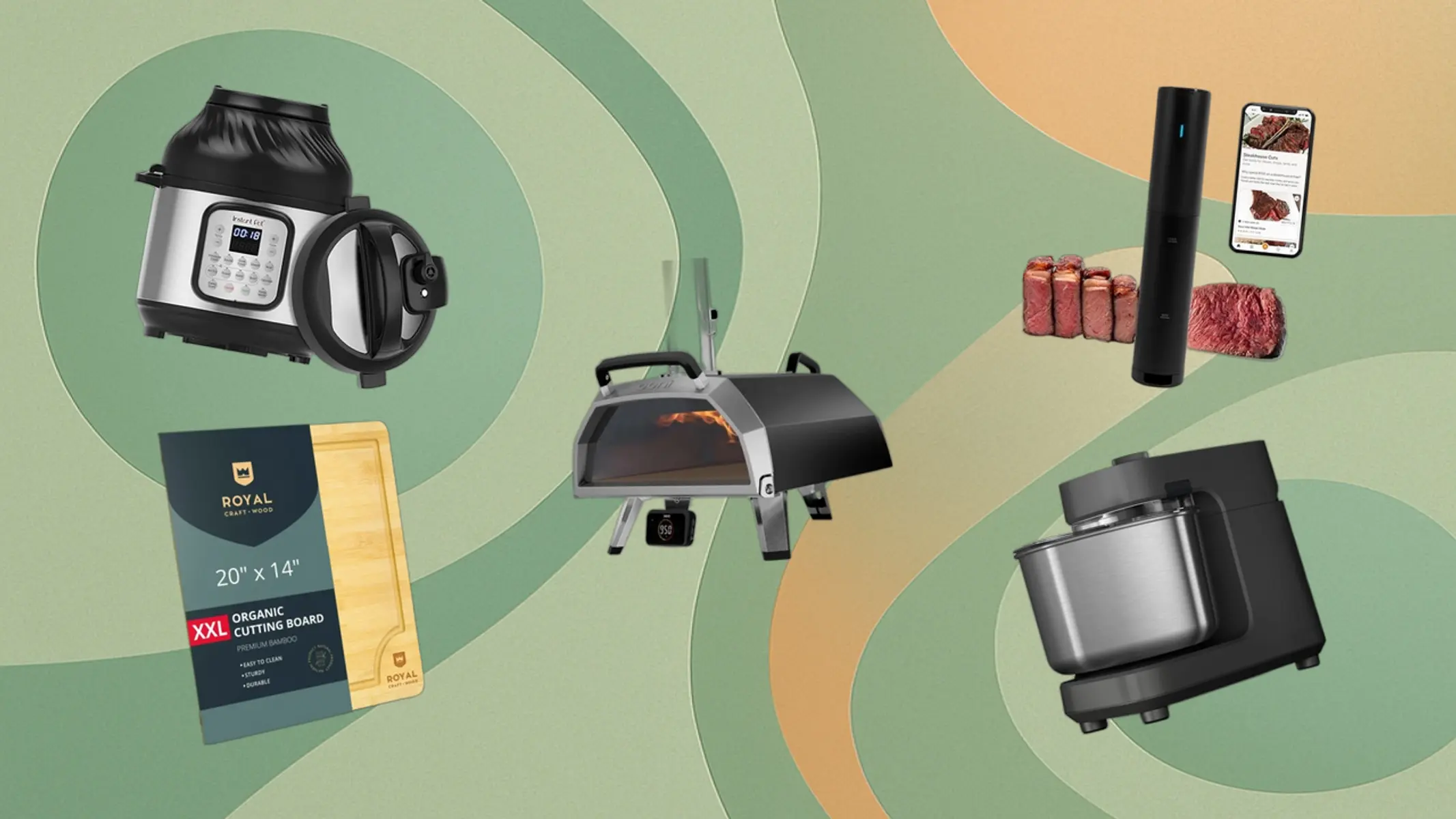 Professional chef testing kitchen comparing budget and luxury cooking gadgets side by side in modern testing laboratory with identical equipment pairs arranged on stainless steel countertops for blind taste test evaluation - InfoProds Kitchen Equipment Review 2026