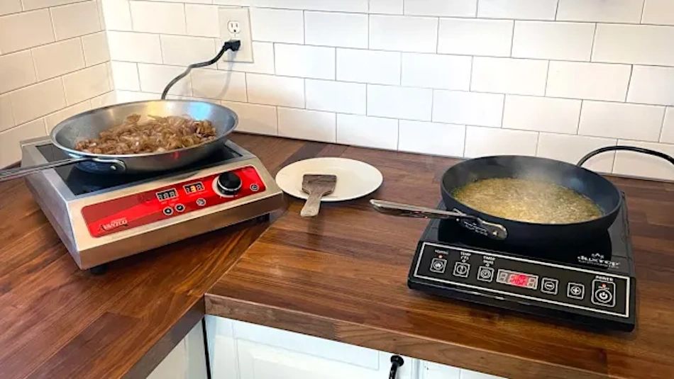 Electric Induction Cooktop Healthy Alternative to Gas Stove Modern electric induction cooktop producing zero nitrogen dioxide emissions representing the safest cooking technology for indoor air quality and family respiratory health compared to gas stoves - Clean Cooking Technology InfoProds 2026